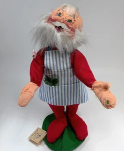 Annalee Santa Claus 17 in vintage Xmas decor - Picture 1 of 8