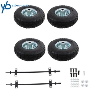 10" PNEUMATIC WHEEL KIT FOR 9000 8750 6500 WATT GENERATOR - Picture 1 of 8