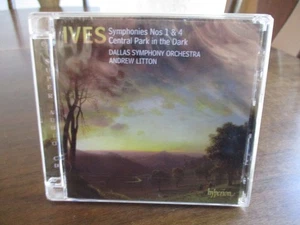 Ives: Symphonies Nos. 1 & 4; Central Park in the Dark - SACD Hyperion Sealed $35 - Bild 1 von 2