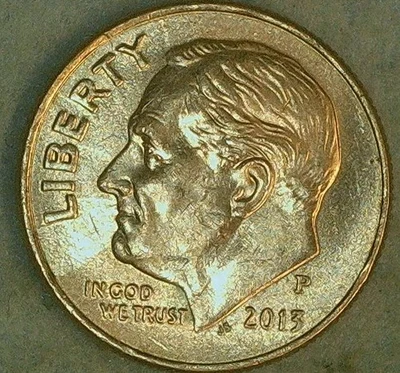 2013 P Dime Rev Embedded Strike Through - Image 1 of 4