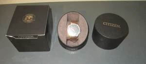 Citizen Eco Drive E111-S108675 Men's Wristwatch Steel Band NWT NEW - Picture 1 of 4