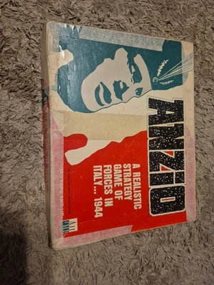  Avalon Hill 1969 Anzio Strategy Game Italy 1944 1st Edition - Image 1 of 4