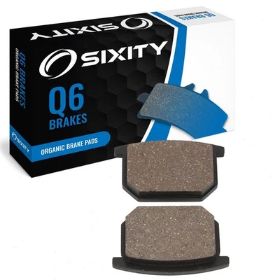 Front Organic Brake Pads 1980 Suzuki GS550L Set Full Kit LT Complete uq — 第 1/4 张图片
