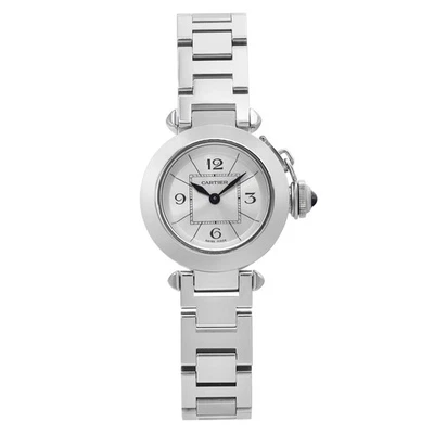 Cartier Miss Pasha 27mm Steel Silver Dial Quartz Lady's Watch W3140007 - Image 1 of 4
