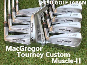 Vintage Macgregor Tourney Custom Muscle 2 Dg S400 2-Pw 9 Piece Set - Picture 1 of 10