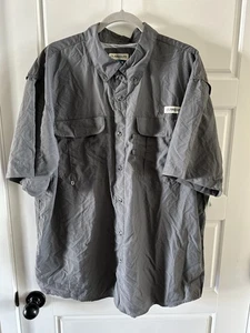 Magellan Herren Fish Gear Laguna Madre Castle rockgrau geknöpft Größe XL $ 19,99 - Bild 1 von 4