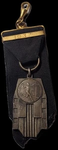 1937 Ribbon Sports Medal - Bild 1 von 2