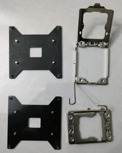 Intel LGA 1366 Load Plate with Backplate Socket Latch & Clamp / Retaining Cover - Bild 1 von 2