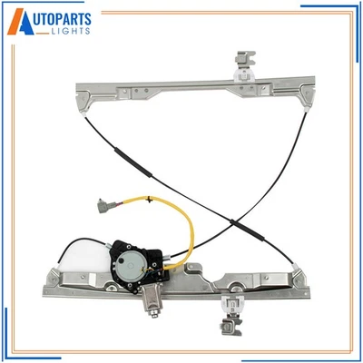 Dirver dianteiro esquerdo para 2004-2009 Nissan Quest regulador de janela de energia e motor - Imagem 1 de 4