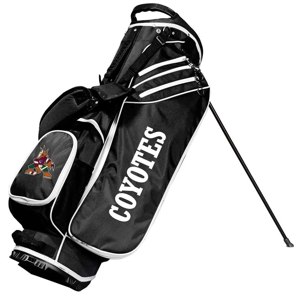 Bolsa de golf Arizona Coyotes Birdie Stand negra Foto 1 de 1