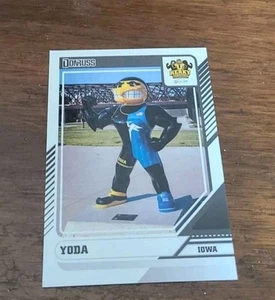 Spencer Lee Wrestler Yoda 2024 Panini From The Logo Herky On Parade Statue Card - Picture 1 of 2