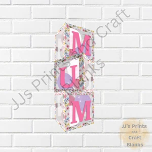 FLORAL MUM BALLOON BOXES set of 3 including balloons - Picture 1 of 1