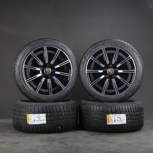 20 Zoll Winterräder original Porsche Taycan Aero 9J1601025E 9J1601025F Felgen - Bild 1 von 6