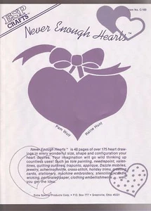 Dibujos de corazón de San Valentín patrones pintura Tole acolchado apliques plantillas 175 - Imagen 1 de 2