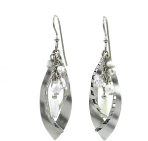 PENDIENTES BOSQUE PLATA - NE-1190A ¡NUEVOS! - Imagen 1 de 3