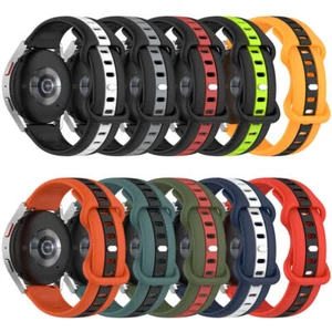 For Samsung Galaxy Watch 3 4 5 Pro Silicone Sport Band Strap 40/41/44/42/46/45mm - Photo 1/47