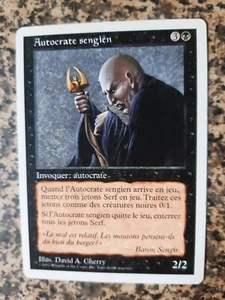 MTG - 1 x Sengir Autocrat - core set 5th edition - FRENCH - Picture 1 of 1
