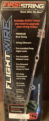 Flightwire First String Bow String Set Mathews UM, FM, U2 93.13, 38.88 NIB - Image 1 of 2