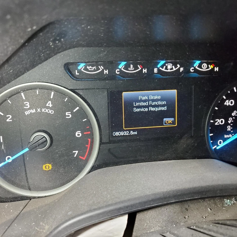 FORD FORD F150 PICKUP Speedometer (cluster), MPH, ID HL3T-10849-AAA thru HL3T- - Image 1 of 1