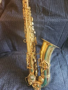 Rare Gold Plated Frank Holton Saxaphone - Picture 1 of 16