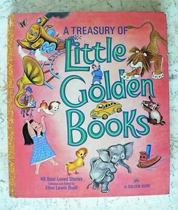 Vintage HC Treasury of Little Golden Books 1972 Buell Rojankovsky Golden Press - Picture 1 of 10