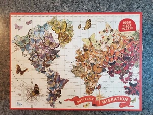 Galison BUTTERFLY MIGRATION 1000 piece puzzle COMPLETE - Bild 1 von 6