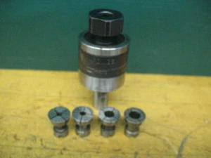 HARDINGE TT 5/8" SCHAFT GEWINDEBOHRFUTTER + 4 SPANNZANGEN **GC** DV-59  - Bild 1 von 4