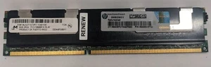 Servidor RAM Micron 8 GB PC3-10600R DDR3-1333 500205-071U MT36JSZF1G72PZ-1G4D1DD - Imagen 1 de 1