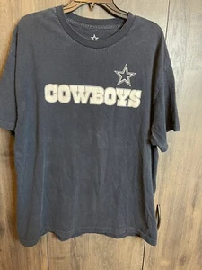 Dallas Cowboys Authentic Mens X-Large Tony Romo #9 Cotton T-Shirt NFL Football - Picture 1 of 6