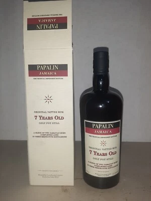 Rum Papalin 7 yo finest blend of old rums By Velier Overproof 57,18% 70cl 2022 - Immagine 1 di 4