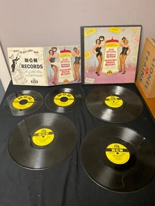 MARILYN MONROE GENTLEMEN PREFER BLONDES 1953 VINTAGE ORIGINAL MOVIE SOUNDTRACK - Picture 1 of 14