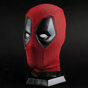 High Quality Deadpool Full Face Mask Perspective Breathable Knit Helmet Cosplay - Picture 1 of 11