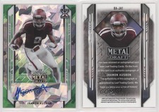 2021 Leaf Metal Draft Green Crystals /7 Jhamon Ausbon #BA-JA1 Auto