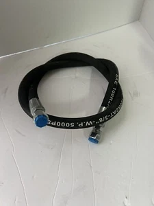 Lowriderhydraulics 4ft Hose3/8 Sae 100R2AT WP 5000psi King Pin - Picture 1 of 3