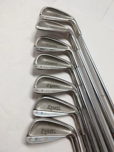 Lynx USA Model Iron Set 2 3 4 5 6 7 8 Iron Stiff Flex Shaft Men's RH AO4050300 - Picture 1 of 5
