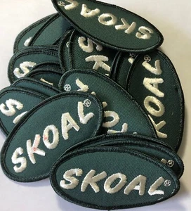 Vintage Lot Of 25 Skoal Chewing Tobacco Logo Embroidered Patch Iron On - Picture 1 of 2