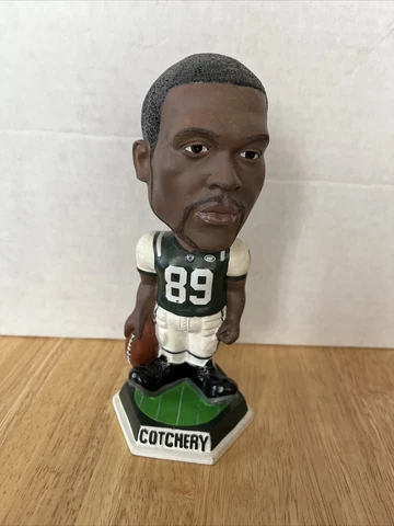 JERRICHO COTCHERY NEW YORK NY JETS VERY RARE BOBBLEHEAD NFL FOOTBALL BOBBLE HEAD Cover