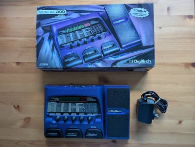 Digitech Vocal 300 – Vocal Effects Processor Pedal / Floor Board – Tested & Work - Image 1 of 4