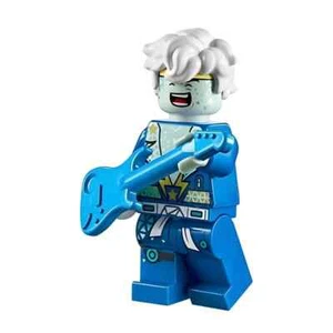 MOC Lego Minifig Figurine: Ninjago Superstar Jay (Avatar) Fast Shipping - Picture 1 of 1