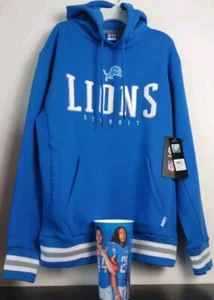 Detroit Lions Ultra Game Football Hoodie Sweatshirt Men's S, New w Tags + 7" MUG - Picture 1 of 10