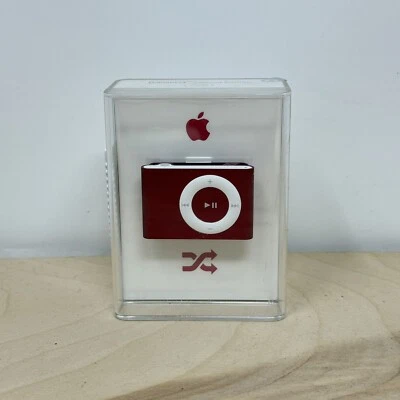 Apple iPod Shuffle 2nd Gen Special Edition Product RED 2GB A1204 New Rare - Image 1 of 4