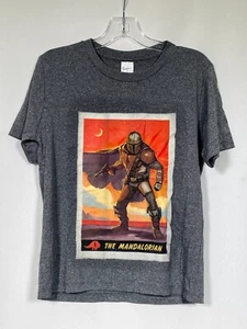 The Mandalorian Star Wars Pacific Gray Poster Style T-Shirt Youth SMALL - Picture 1 of 4