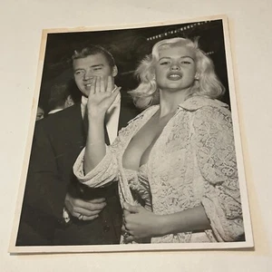Foto originale vintage Jayne Mansfield Busty Hollywood Starlet Topolino Hargitay 8x10 - Foto 1 di 5