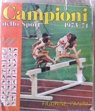 1973 CHAMPIONS OF SPORTS PANINI 74 Cards REC. 201 to 400 See list for 1 eur.