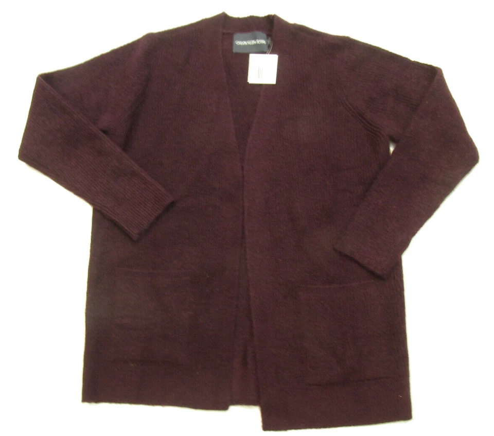 Calvin Klein Purple Aubergine Cardigan S Small Womens