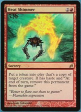 Heat Shimmer FOIL Lorwyn NM Red Rare MAGIC GATHERING CARD (ID# 237952) ABUGames