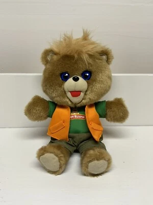 Muñeca parlante de peluche Teddy Ruxpin Adventure Hug N Sing 2018 funciona Foto 1 de 3