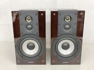 Sony SS-HW1 Hires 3 Way 4 Driver Speaker Audio Stereo System Wood Cabinet