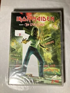 Iron Maiden - DVD The History Of - Part 1 - The Early Days DoppioNuovo Sigillato - Foto 1 di 7