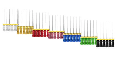 F2 MEDICAL SUPPLIES K Flexi Files Sizes 6-80 Available CE Certified 21mm